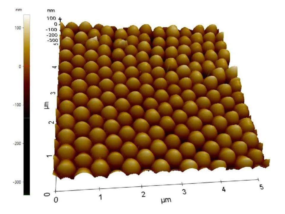 Spin coating Technique for nanosphere Lithography